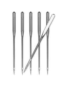 50 Agujas de Máquina de Coser HLARTNET 90/14 Universal para Bordado