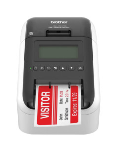 Impresora de Etiquetas Térmica Brother QL-820NWBc 300x600 dpi 2