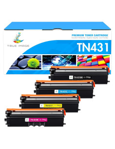 Cartucho de Tóner Compatible Brother TN431 Paquete de 4 Colores