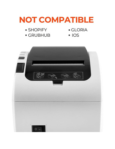 Impresora Térmica de Recibos MUNBYN ITPP047 80mm USB/Ethernet