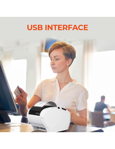 Impresora Térmica de Recibos MUNBYN ITPP047 80mm USB/Ethernet