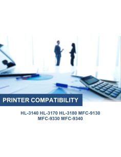 Unidad de Fusor Reemplazo BUEGOO para Brother HL-3140/3170/3180/MFC-9130/9330/9340 2