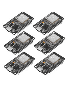 6 Placas de Desarrollo ESP32 Drocoge WiFi Bluetooth 30 Pines