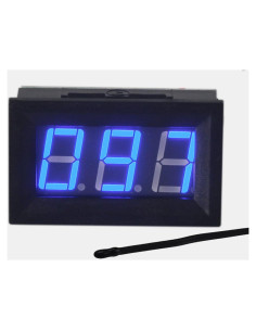 Termómetro Digital UCTRONICS 0-75C Pantalla LED Azul