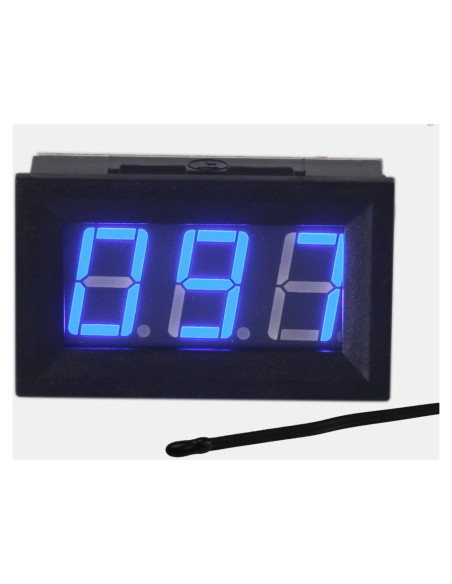 Termómetro Digital UCTRONICS 0-75C Pantalla LED Azul