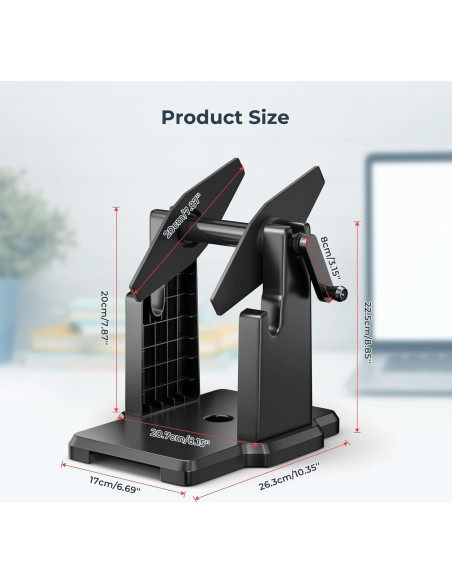 Soporte para Etiquetas MUNBYN 2 en 1, Organizador Térmico 26.24x16.99cm