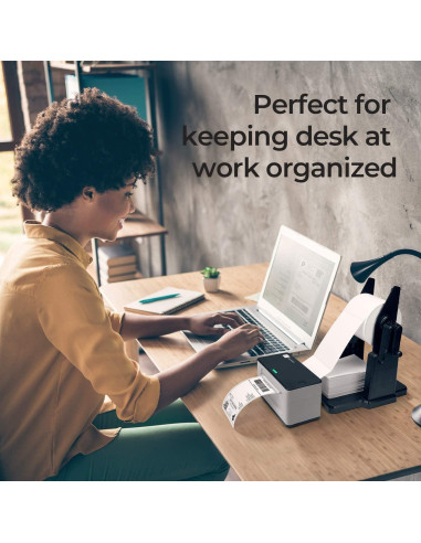 Soporte para Etiquetas MUNBYN 2 en 1, Organizador Térmico 26.24x16.99cm