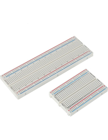 Kit Protoboard 830 y 400 Puntos + 120 Cables Puente HUAREW