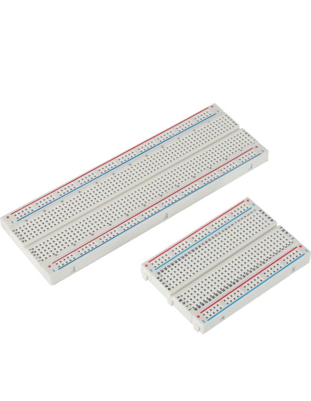 Kit Protoboard 830 y 400 Puntos + 120 Cables Puente HUAREW