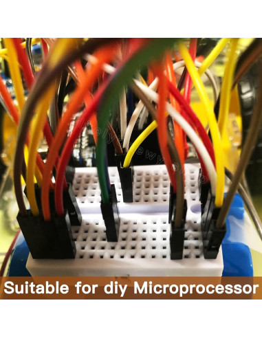 Kit 12 Placas de Pruebas Mini PCB Lkelyonewy 170 Puntos