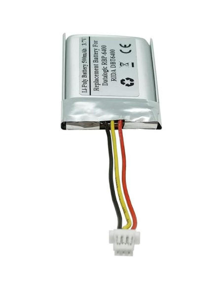 Batería de Reemplazo 500mAh 3.7V Datalogic RBP-6400