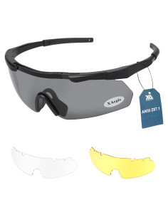 Gafas Tácticas Xaegistac 3 Lentes Intercambiables Unisex