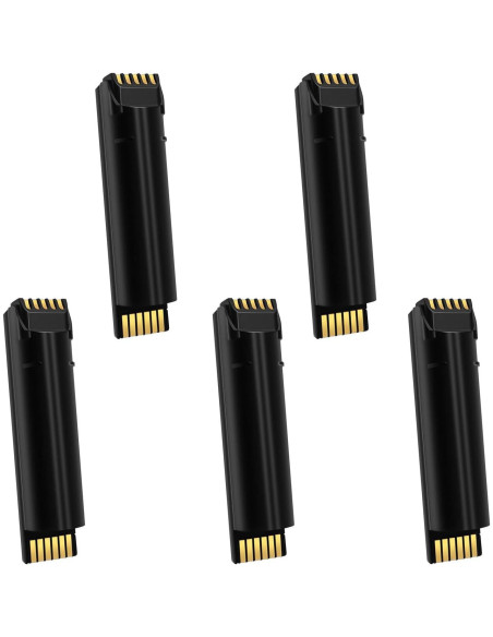 Paquete de 5 Baterías de Reemplazo 82-176890-01 para Escáner Zebra DS8100 DS8170 DS8178, 2500mAh