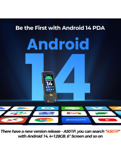 Escáner de Código de Barras MUNBYN MC005 Android 14 4GB 64GB 2