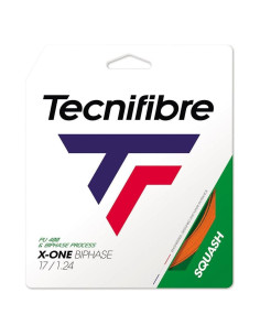 Cuerda de Squash Tecnifibre X-one Naranja 1.24mm 12m