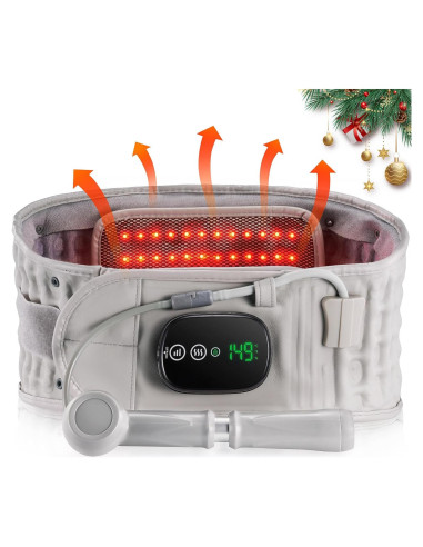 Cinturón de Soporte Lumbar HOMRELEXA Inflable Ajustable