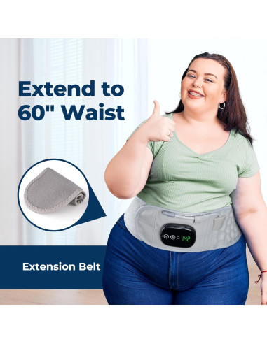 Cinturón de Soporte Lumbar HOMRELEXA Inflable Ajustable