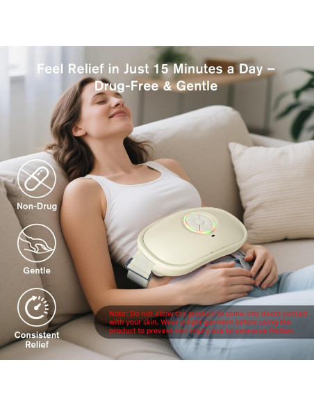 Masajeador Abdominal Calentado Lifiora AM-W-01 1.2kg