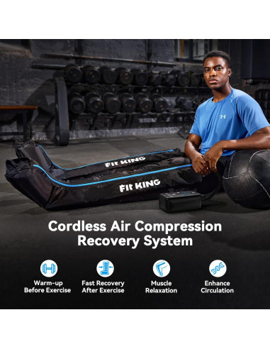 Masajeador de Compresión de Aire FIT KING FT-116A-L Grande