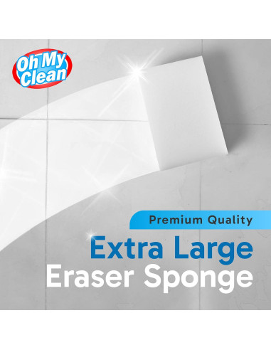 Paquete de 20 Esponjas Borradoras Oh My Clean - Extra Gruesas