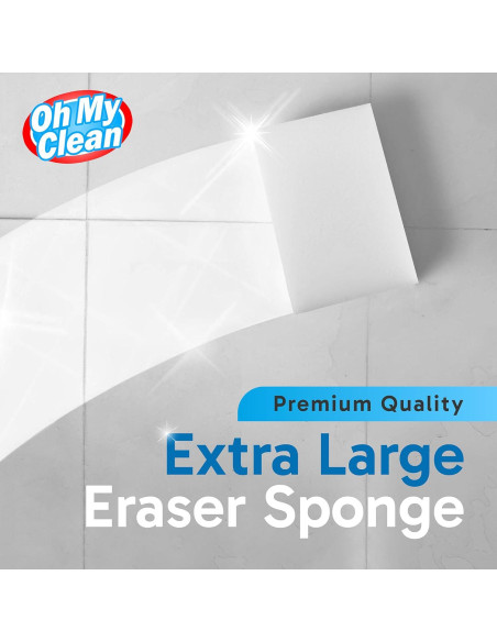 Paquete de 20 Esponjas Borradoras Oh My Clean - Extra Gruesas