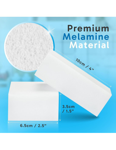 Paquete de 20 Esponjas Borradoras Oh My Clean - Extra Gruesas