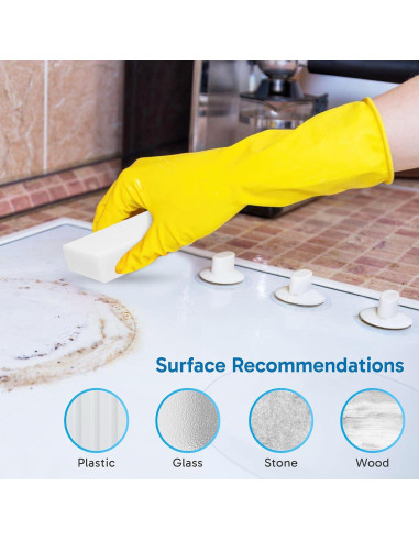 Paquete de 20 Esponjas Borradoras Oh My Clean - Extra Gruesas