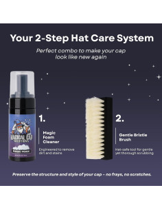 Kit de Limpieza de Sombreros Magical Cap Solutions - 4 Piezas 2