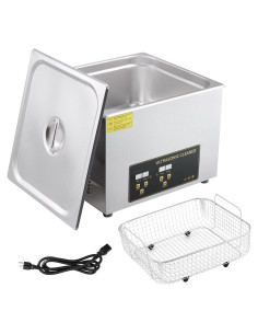 Limpiador Ultrasónico GAOMON 10L 240W Digital Acero Inoxidable