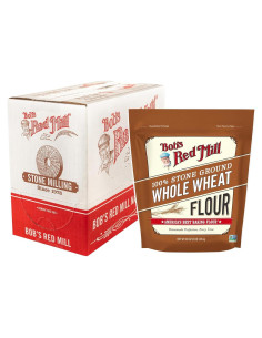 Harina de Trigo Integral Bob's Red Mill 1.36 kg Paquete de 4
