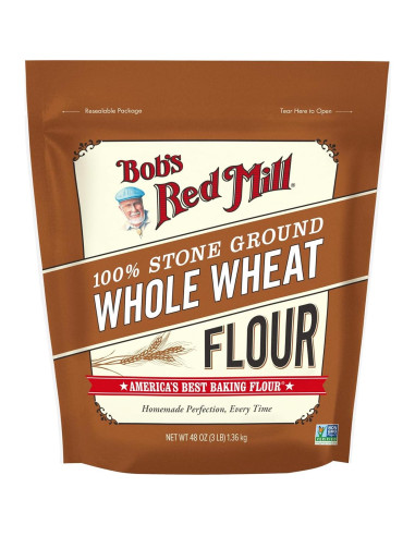 Harina de Trigo Integral Bob's Red Mill 1.36 kg Paquete de 4