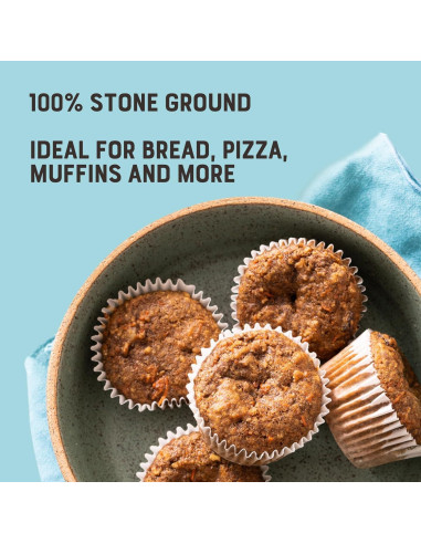 Harina de Trigo Integral Bob's Red Mill 1.36 kg Paquete de 4