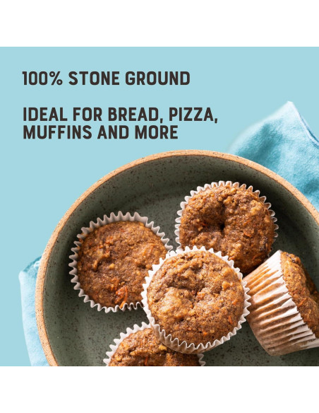 Harina de Trigo Integral Bob's Red Mill 1.36 kg Paquete de 4