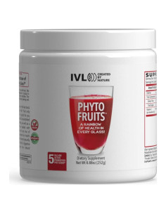 Polvo Superalimento IVL Phyto Fruits 252g - 40 Frutas + Probioticos