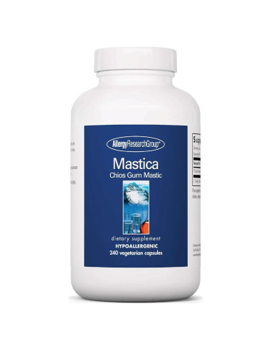 Cápsulas de Goma Mástica Arg - Suplemento Digestivo 240 Unidades