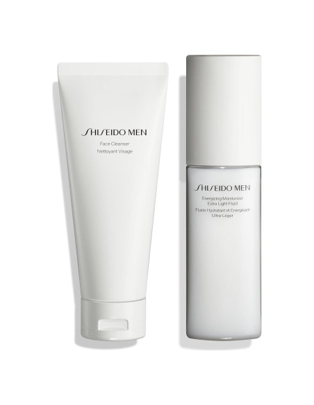 Limpiador Facial Shiseido Men 125 mL + Hidratante 100 mL