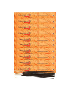 Incienso Auroshikha Marmoleado Flor de Naranja 10 Varillas 100g