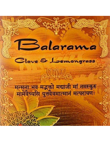Varillas de Incienso Prabhuji's Gifts Clavo y Hierba Limón 10 Unidades