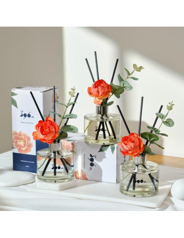 Difusor de caña 396 st. Peonía 200ml Fragancia para el hogar