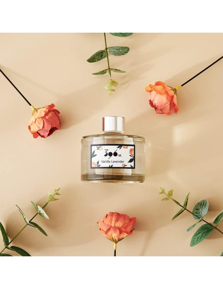 Difusor de caña 396 st. Peonía 200ml Fragancia para el hogar