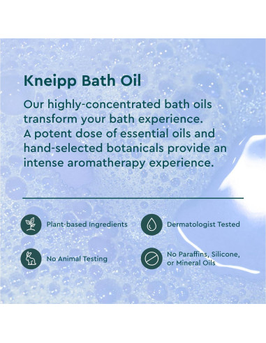 Aceite de Baño Kneipp Sueño Profundo 100 ml - Valeriana y Lúpulo