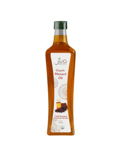 Aceite de Mostaza Orgánico Jiva Organics 1 Litro Puro
