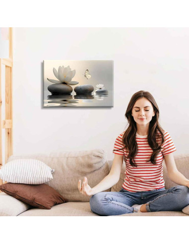 Arte de Pared Zen Lienzo Styfasin 40x30 cm Decoración Moderna