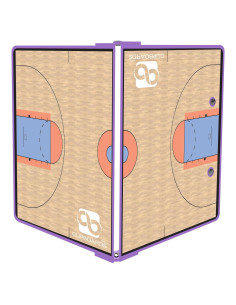 Portapapeles Plegable de Baloncesto The Clipboard Shop Lila