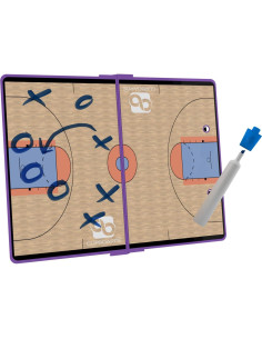 Portapapeles Plegable de Baloncesto The Clipboard Shop Lila 2