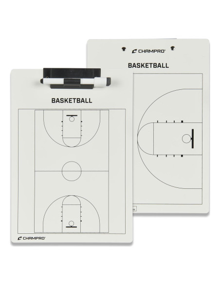 Tablero de Entrenador de Baloncesto Champro A099BK Borrable 30.5x22.9cm