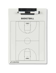 Tablero de Entrenador de Baloncesto Champro A099BK Borrable 30.5x22.9cm 2
