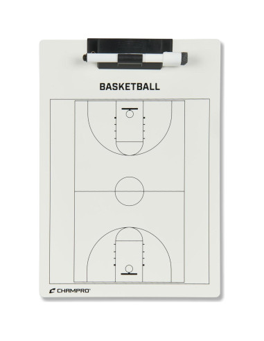 Tablero de Entrenador de Baloncesto Champro A099BK Borrable 30.5x22.9cm