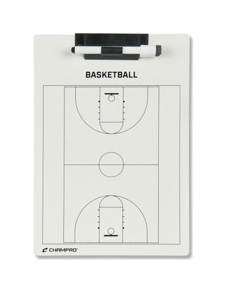 Tablero de Entrenador de Baloncesto Champro A099BK Borrable 30.5x22.9cm
