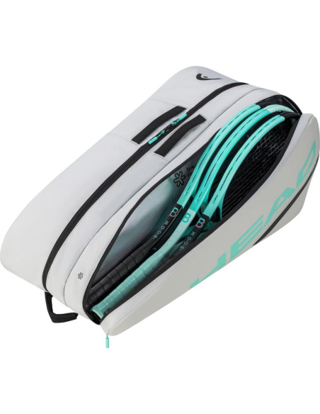 Bolsa de Raquetas HEAD Pro X XL para 12 Raquetas - Blanca